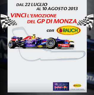 Vinci il GP di Monza con Rauch Italia Logo Vinci il GP di Monza con Rauch Italia