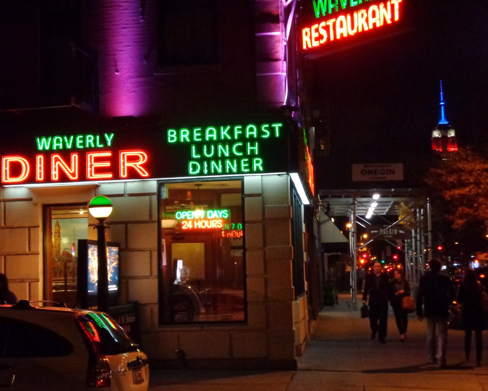 NEW YORK 365 Waverly Diner Greenwich Village NY