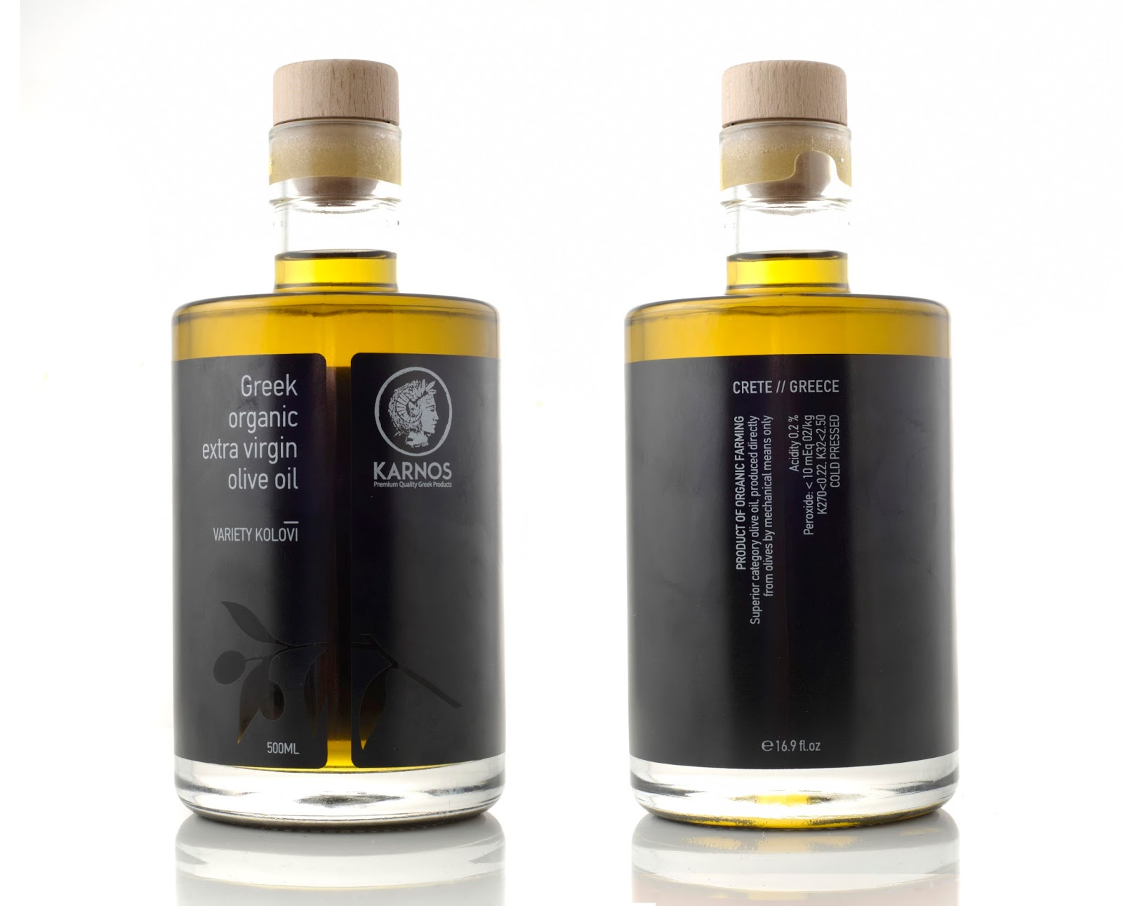 KARNOS Olive Oil on Packaging of the World Creative