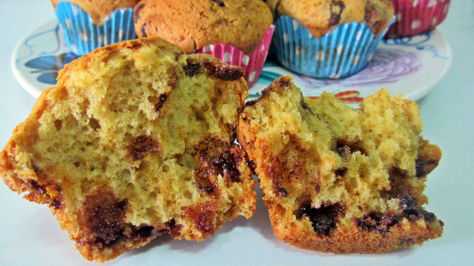 MUFFINS DE CHOCOLATE BLANCO