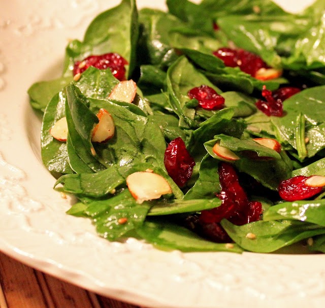 Cranberry Spinach Salad