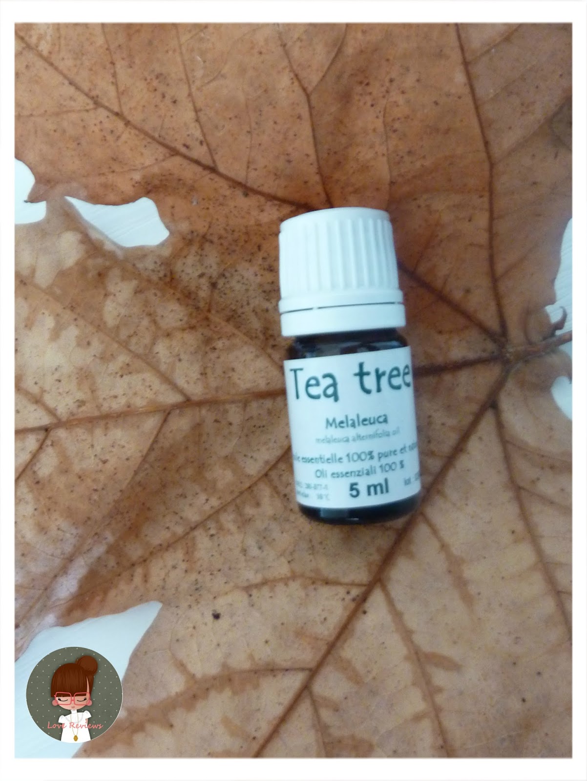 Love Reviews Olio Essenziale di Tea Tree della Sydella/ Tea Tree