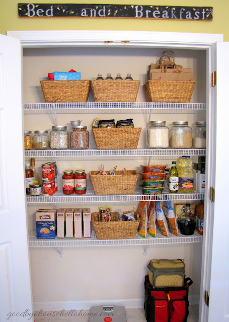 Red Tin Inn: organization does not have to be perfect Pantry ...