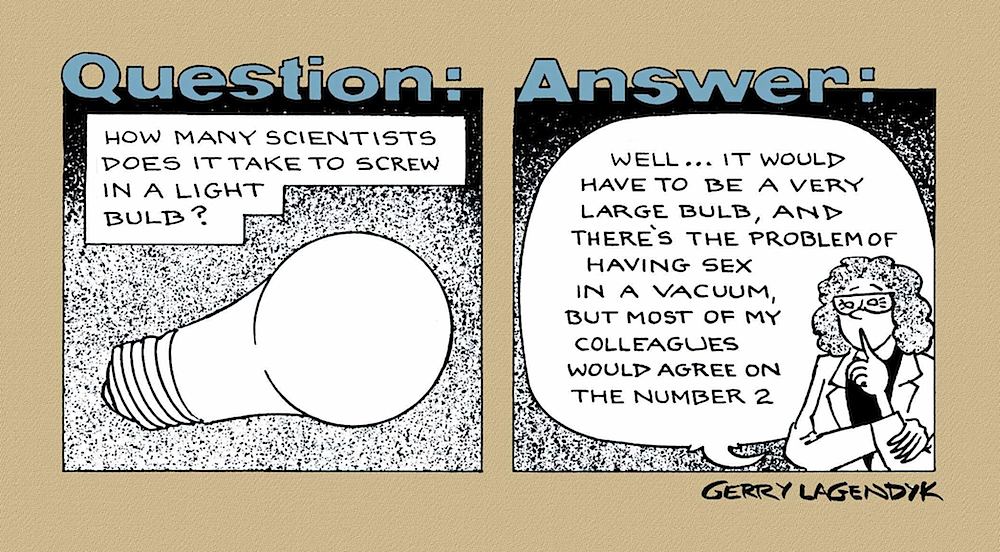 science cartoon science cartoon by Lagendyk