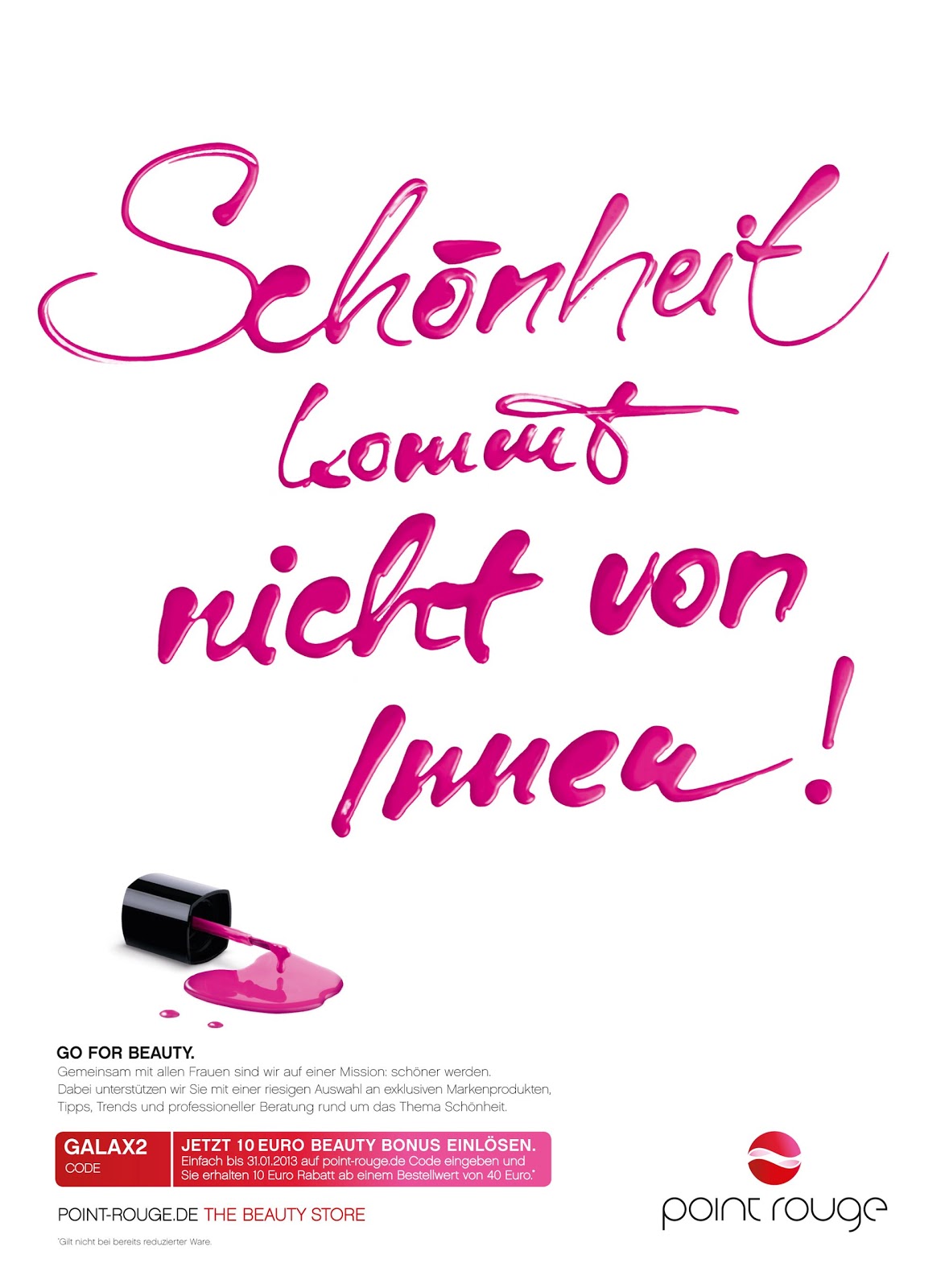 Buntes Dasein Schönheit kommt nicht von Innen