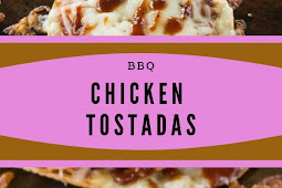 BBQ Chicken Tostadas