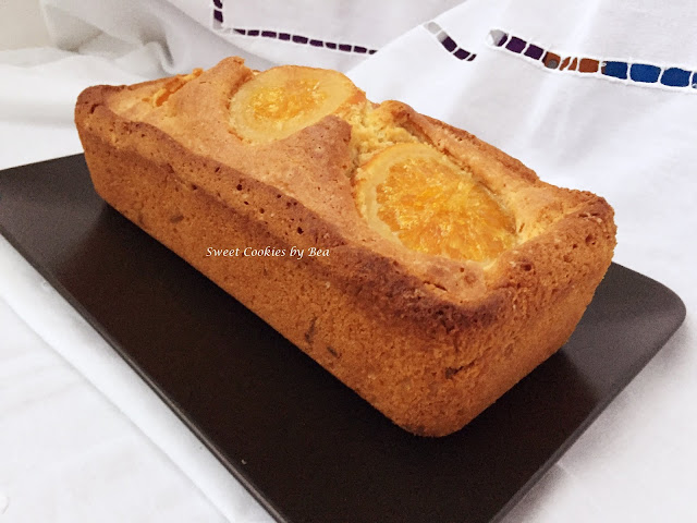 Plum cake de frutas escarchadas