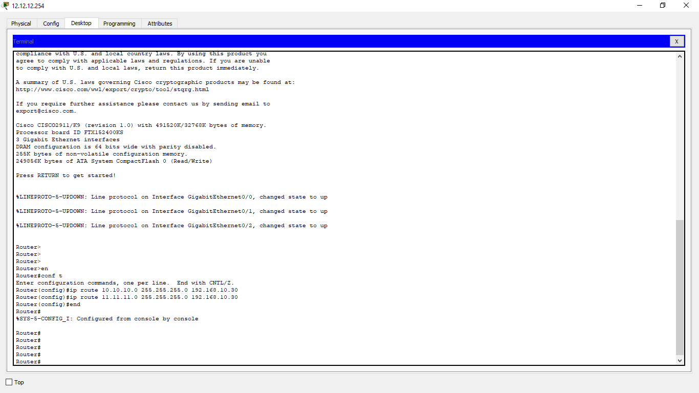 Resume Pertemuan 1 routing statik dan dinamik menggunakan ospf