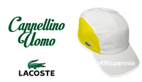 Commenta e vinci gratis un cappellino da uomo Lacoste Logo Commenta e vinci gratis un cappellino da uomo Lacoste