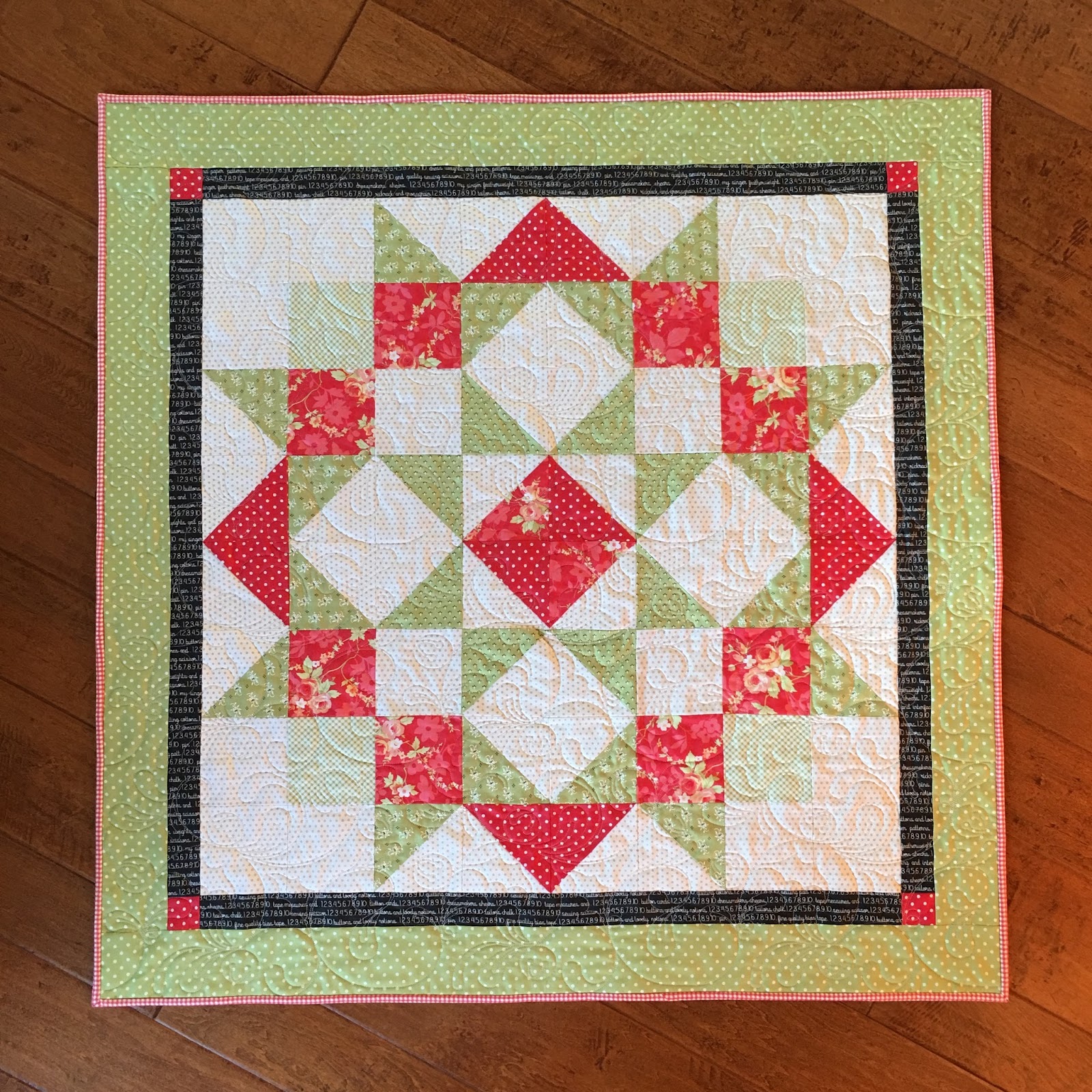 Carried Away Quilting Moda Love Quilt for Christmas