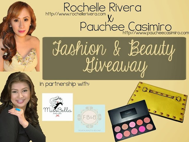 Rochelle Rivera x Pauchee Casimiro Fashion and Beauty Giveaway ♥
