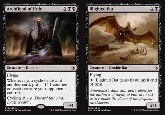 magic the gathering adventures amonkhet set review black black flyers mtg