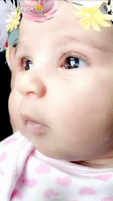 d Cute photos of Dream Kardashian as she turns one-month-old