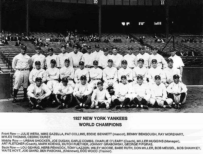 1927 yankees roster