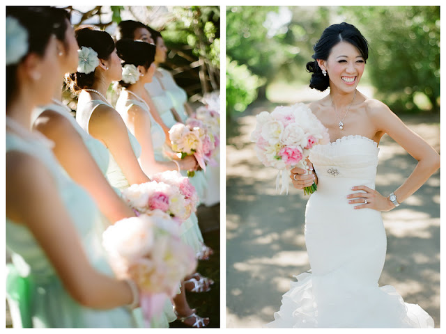 Mint and Pink Vintage Storybook Wedding on Oh Lovely Day | photos by Tauran Photography and LKC Studios