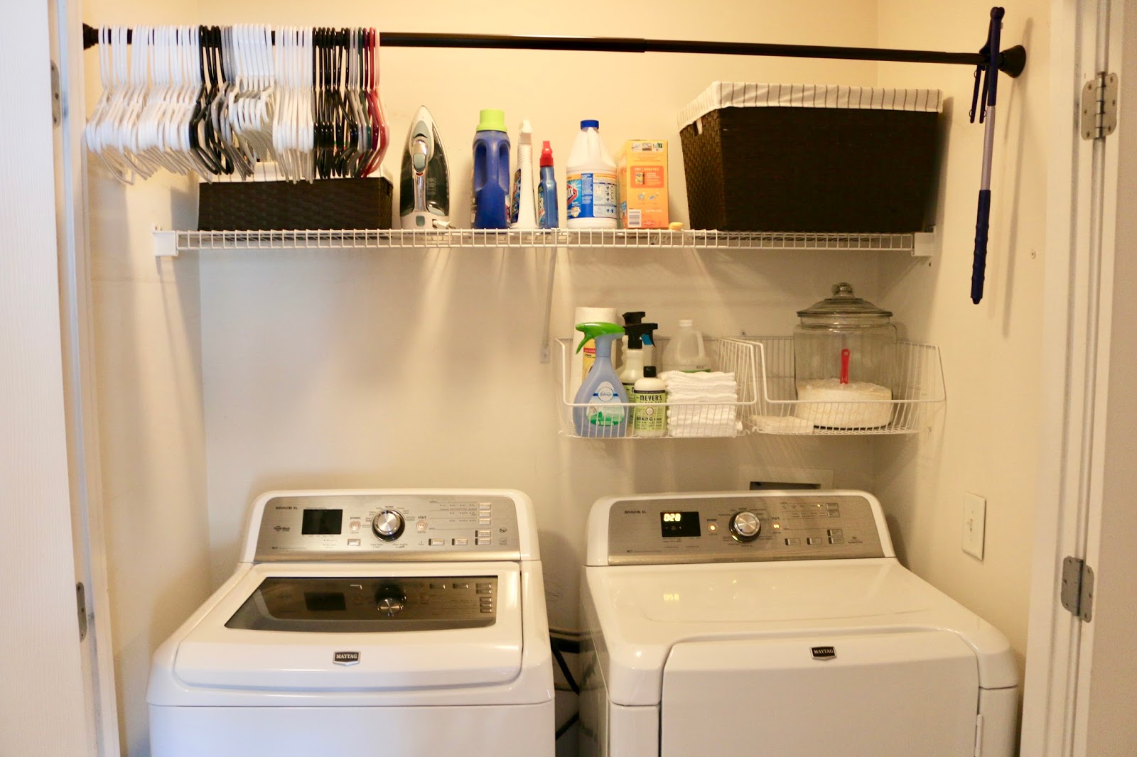 How I Organize My Laundry Room My Glittery Heart