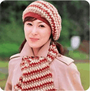 Gorro y Bufanda a Crochet Gorro y Bufanda a Crochet