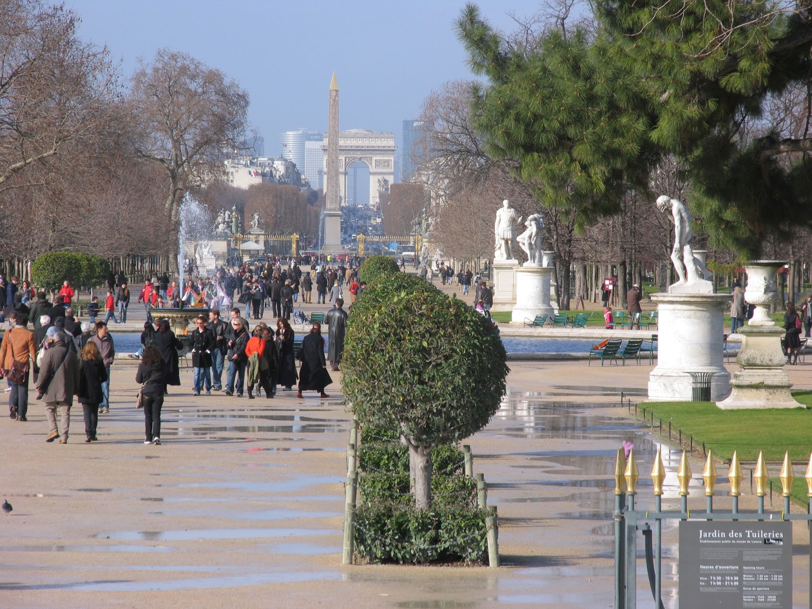 World Visits Jardin des Tuileries Wonderful Garden Located In Paris
