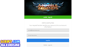 Script Phising Mobile Legends Free Skin Hero Terbaru Script Phising Mobile Legends Free Skin Hero Terbaru