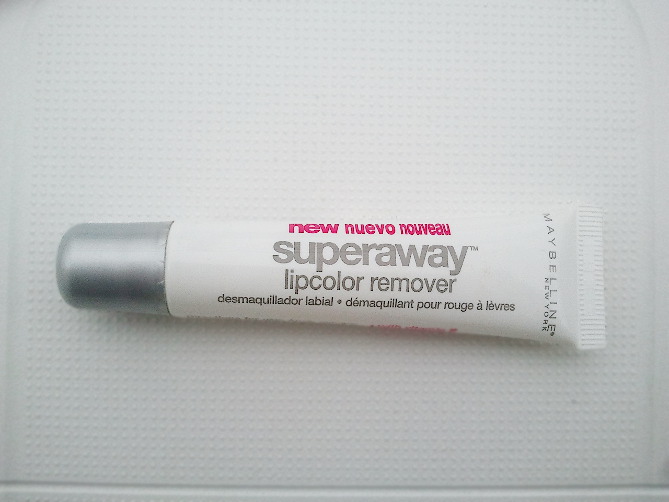 moher_ Recenzja Maybelline Superway Lip Color Remover