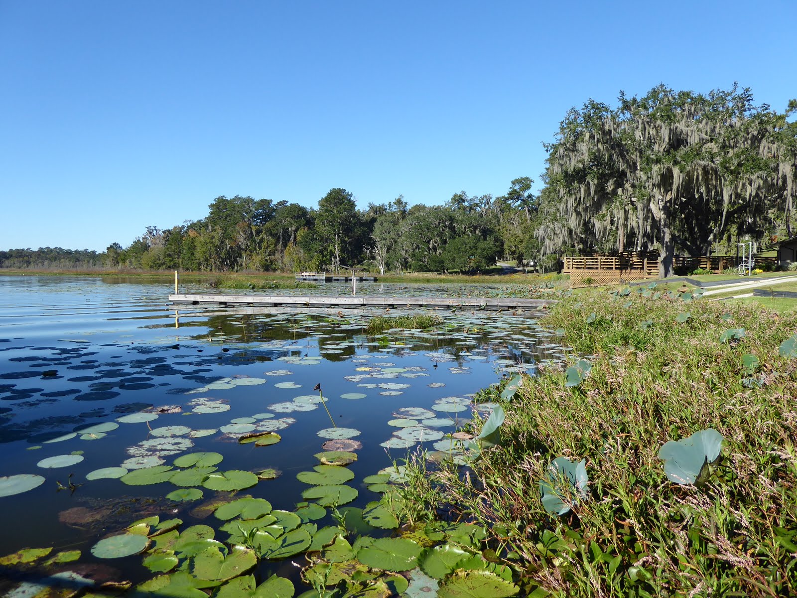 Retired Nomads Grassy Pond Military Recreation Park Lake Park, GA
