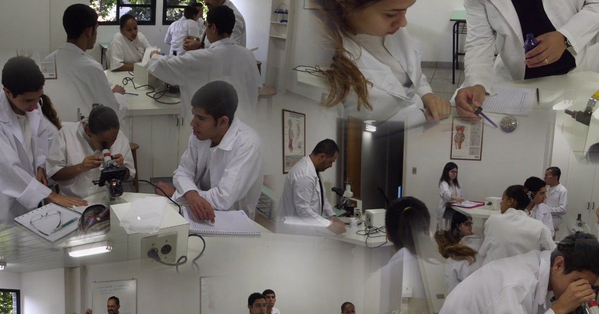 Instituto Santa Teresinha: Aulas no laboratório de Biologia