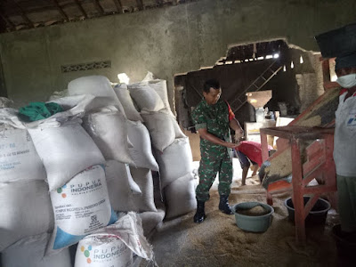 TIM SERGAP KODIM SRAGEN CEK MITRA BULOG