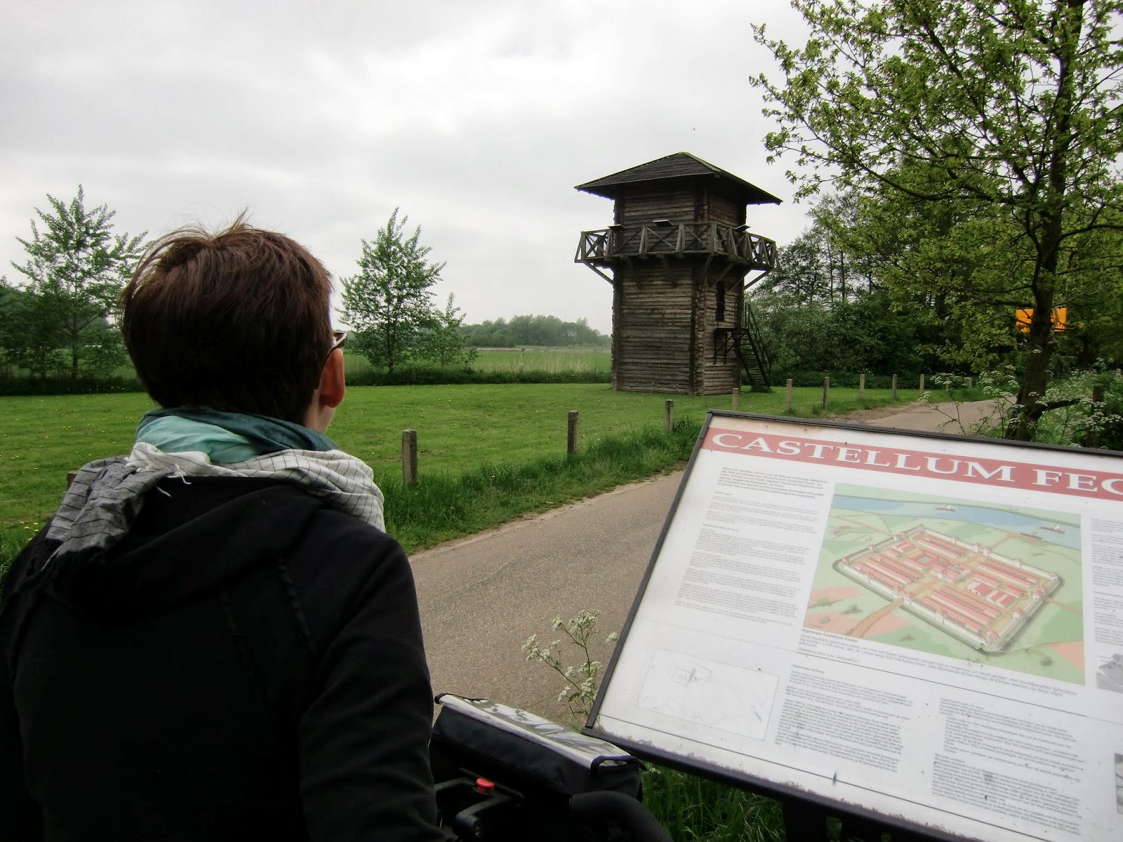 Fietsen door het landschap: mei 2013