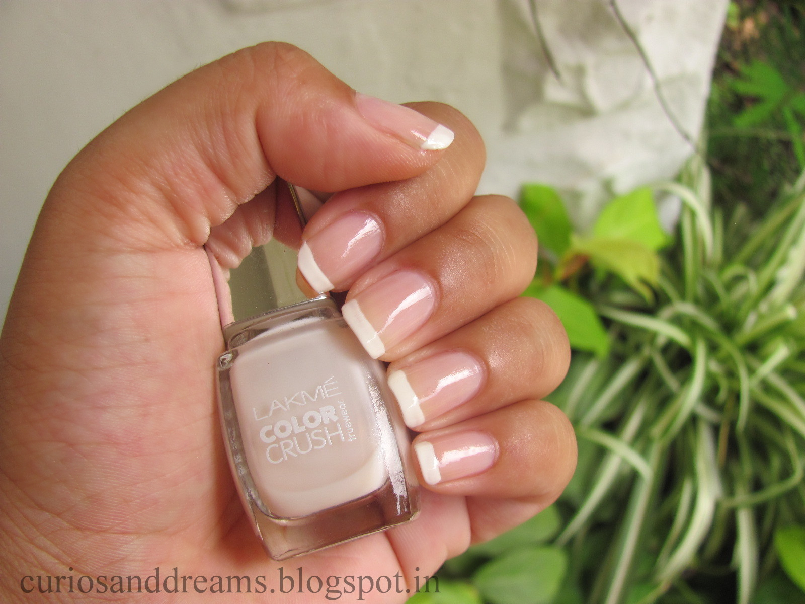 Lakme color crush no 26, Lakme color crush no 26 review, french manicure