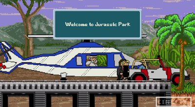 jurassic park 8-bit
