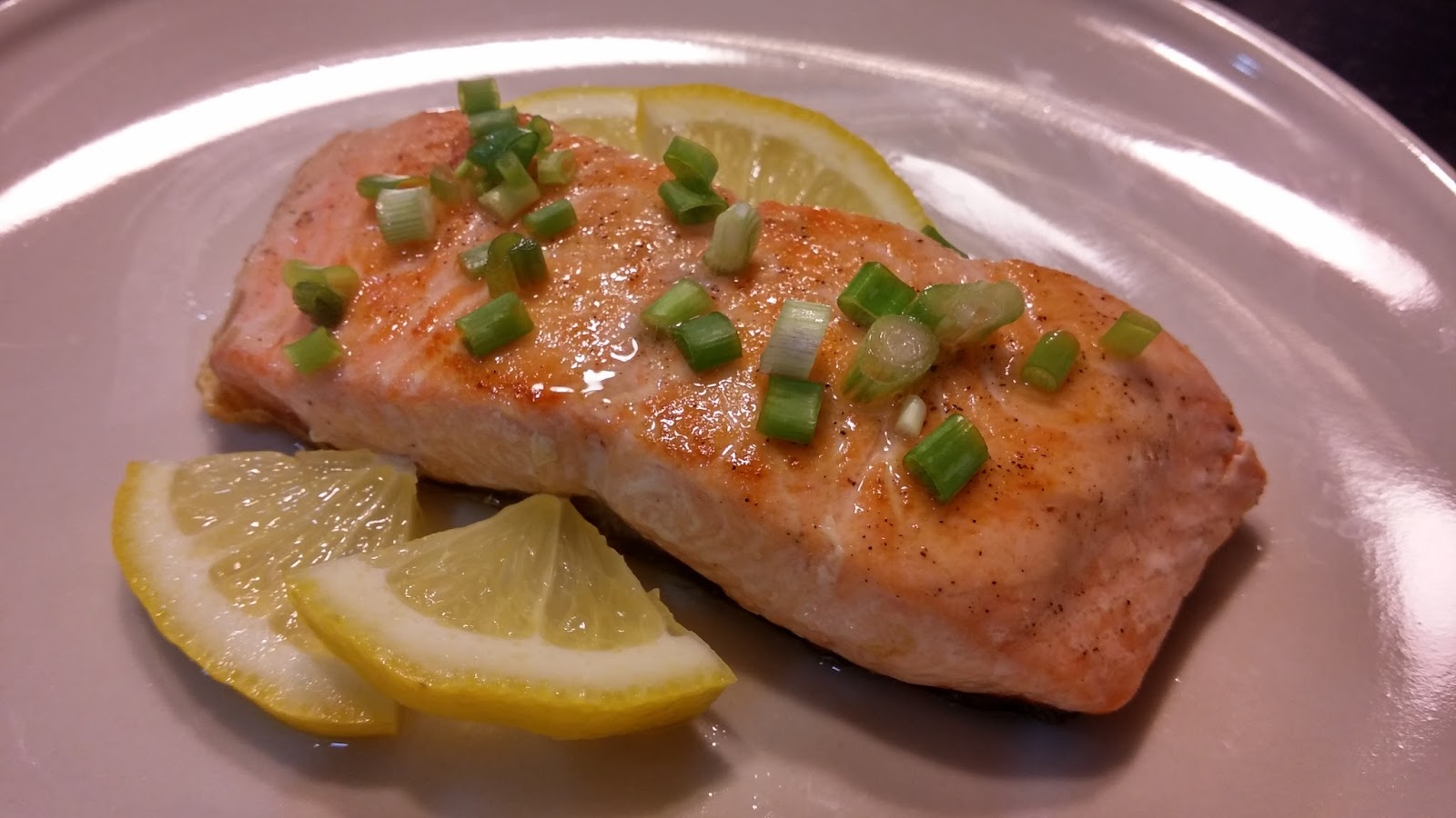 Food experiments in my little kitchen Pan fried Salmon
