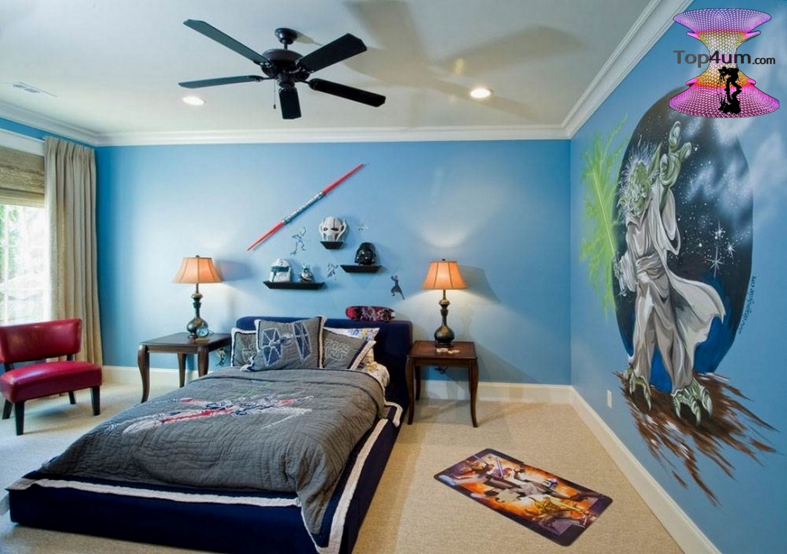 أجمل غرف نوم اطفال اولاد روعه Modern Kid’s Bedroom Design Ideas
