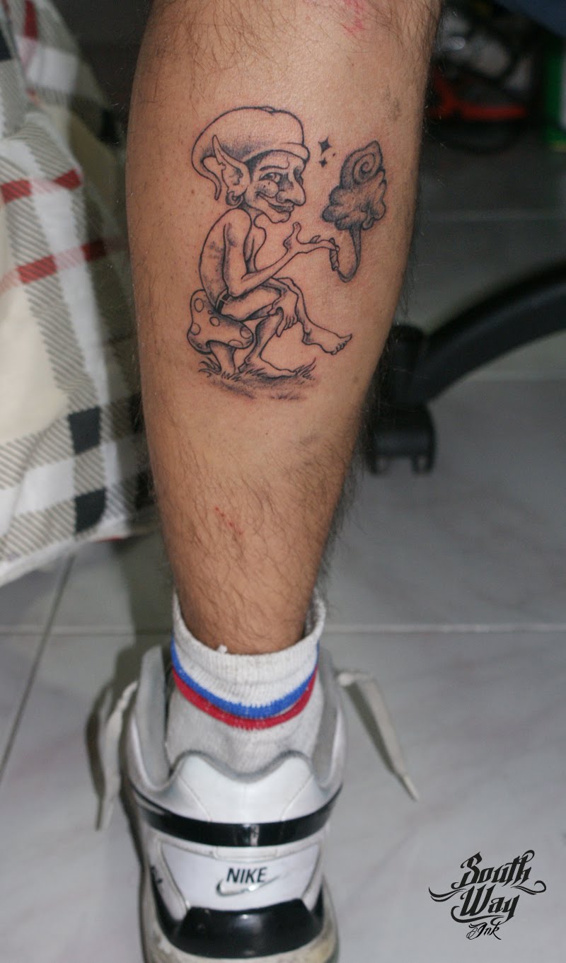 South Way Ink elf Tattoo by Miguel