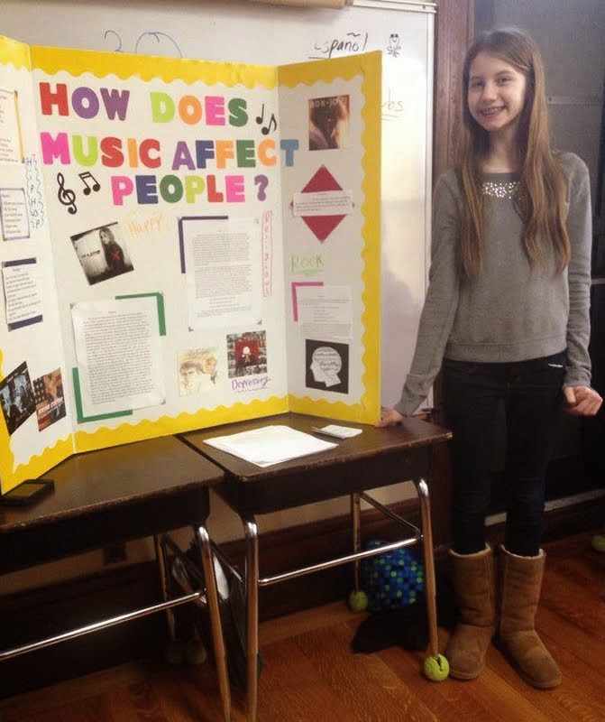 Antioch School News: Science Fair Grades 7 and 8.