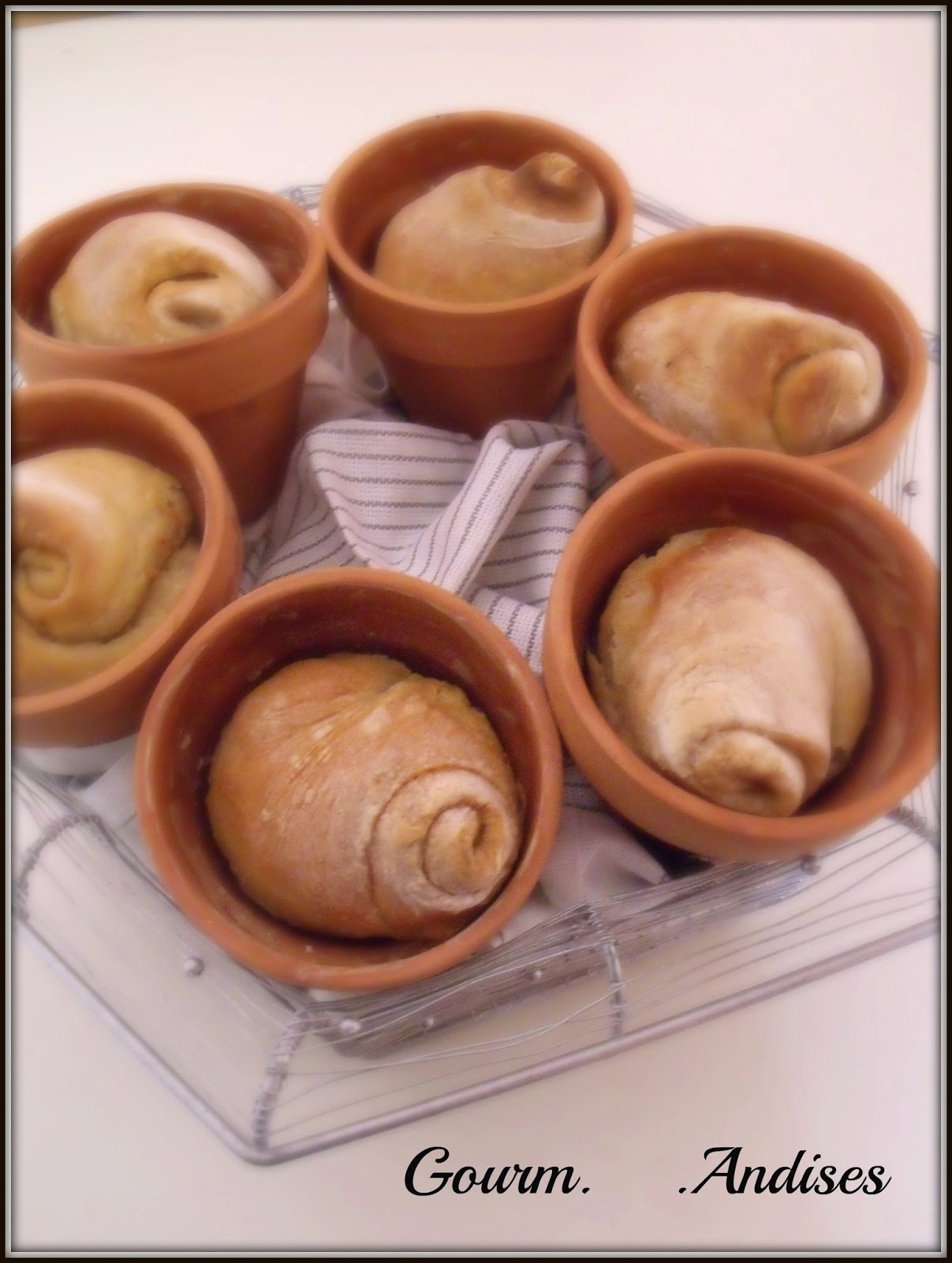 Mes Gourm Andises Etc Petits Pains A L Ail Cuit Dans Leurs