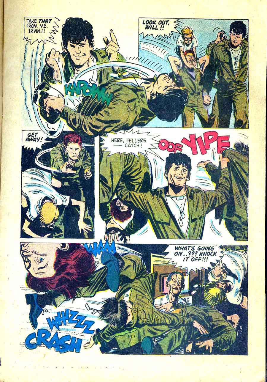 No Time For Sergeants / Four Color Comics #914 - Alex Toth dell comic book page art