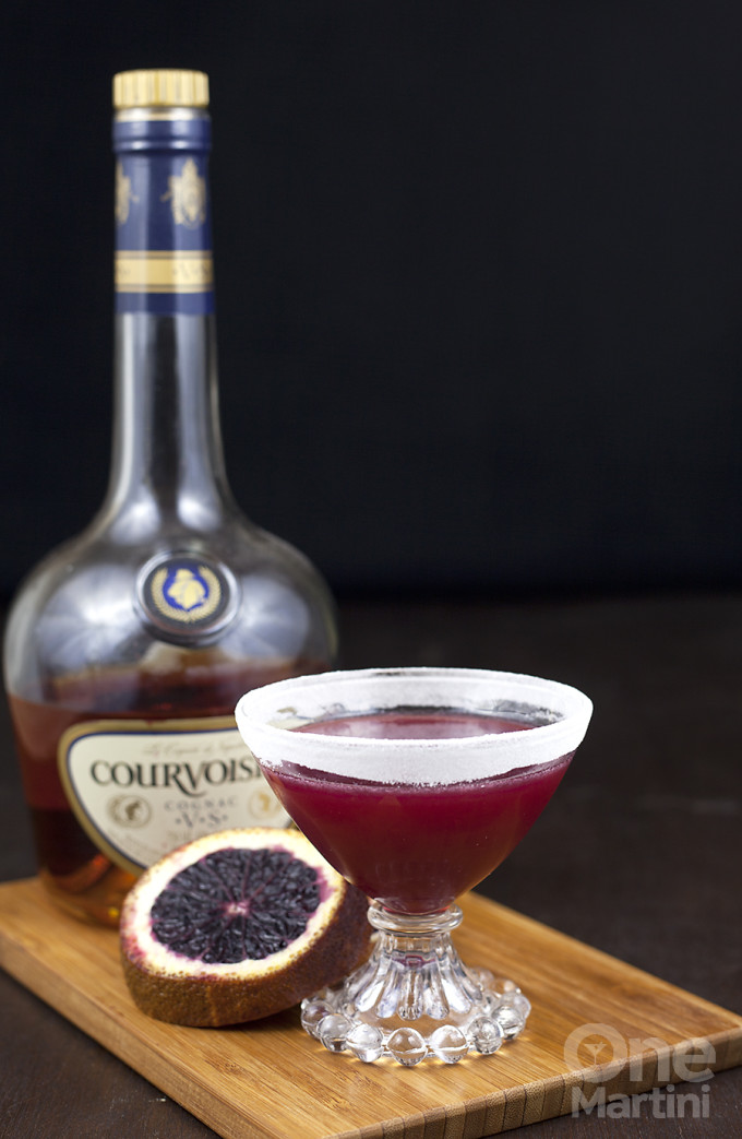 I Cocktails Blood orange cognac cocktail