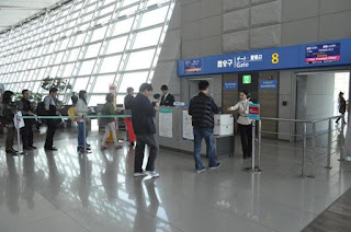 機場標示 韓國仁川機場、金浦機場登機門