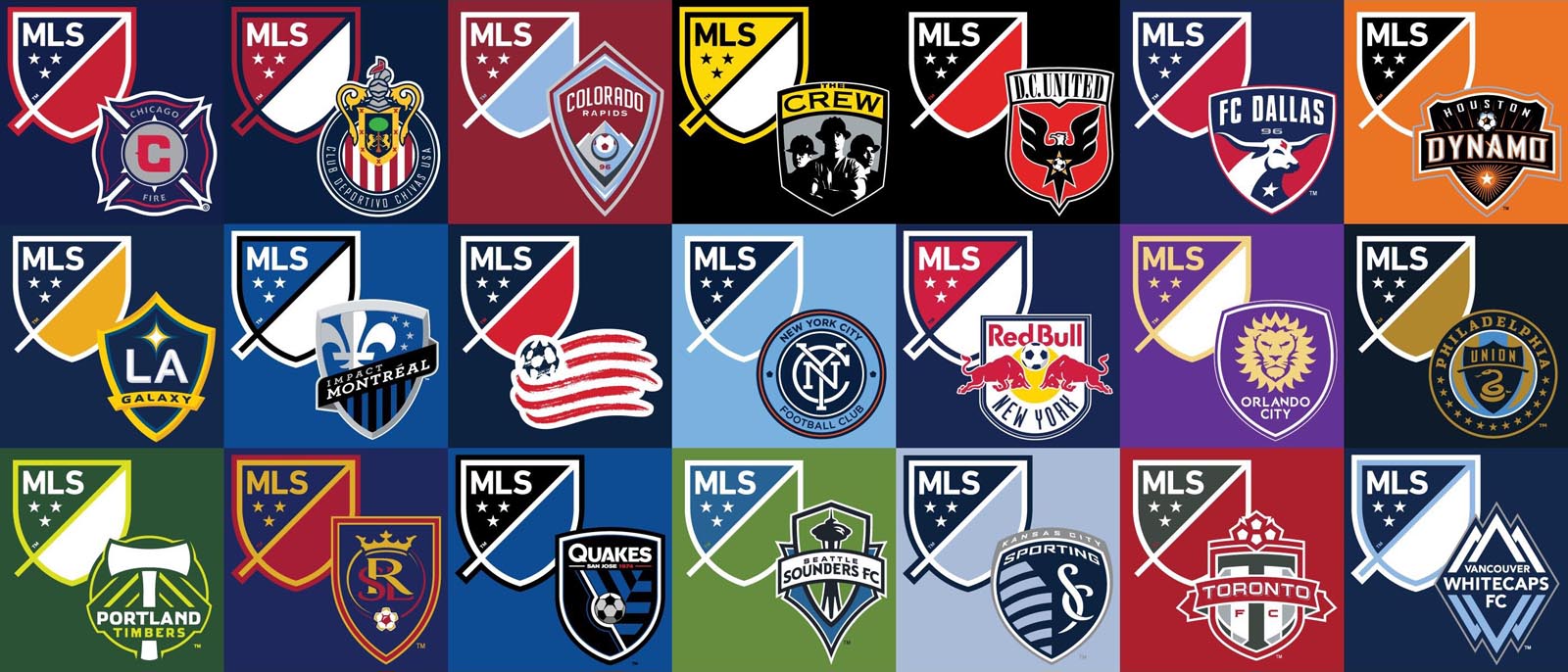 Resultado de imagen para mls logo 28 equipos