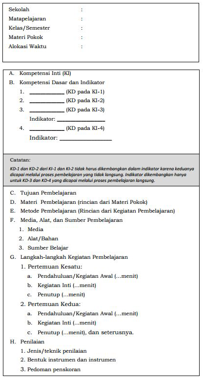 RPP Matematika SMA Kurikulum 2013