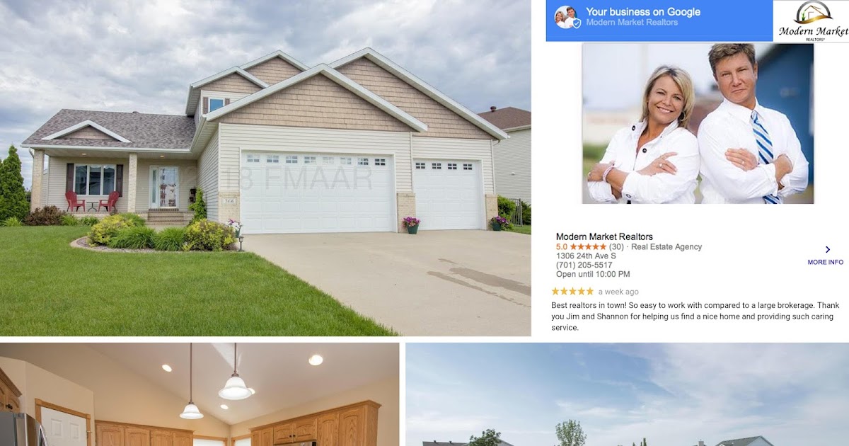 Fargo Moorhead Realtors Modern Market Realtors 366 Edgewater Dr, West