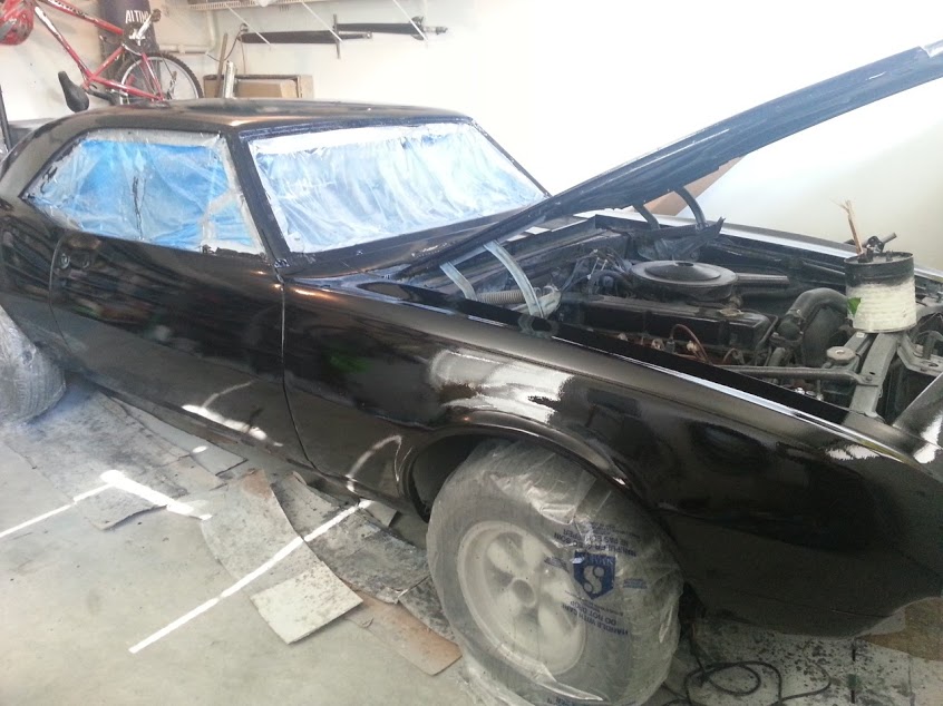 Turbo Camaro Rolling Tremclad Paint