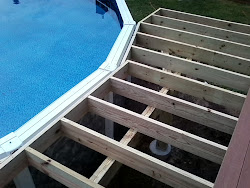 pool decks ground above trex composite pools deck framing decking plans porch construction treated pressure around building floor wood framming