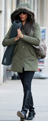 Parka TNA Britannia / bottes Coach / sac Rough & Tumble