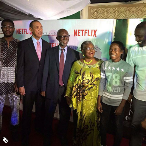 Idris Elba, Okonjo-Iweala, Ben Murray-Bruce, others at the Beast of No Nation premiere in Lagos