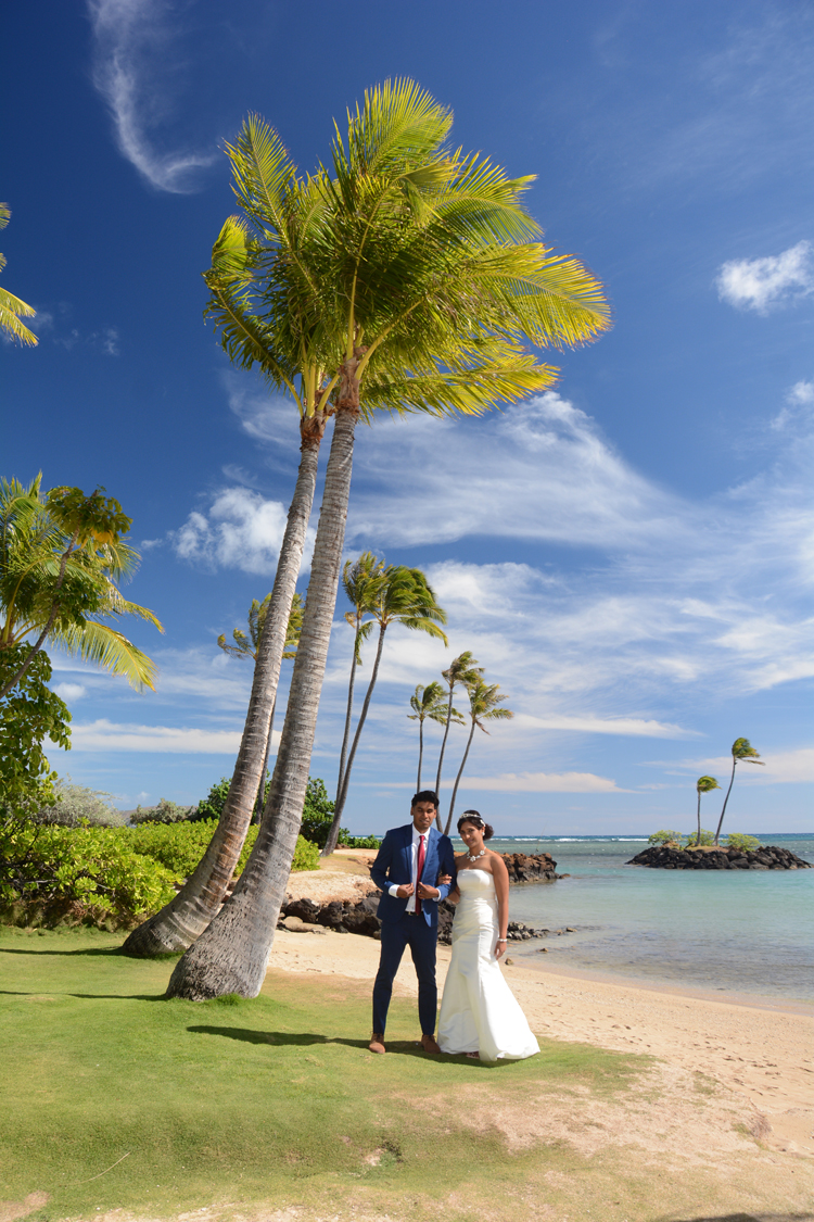 Hawaii Wedding Blog Happy Couple