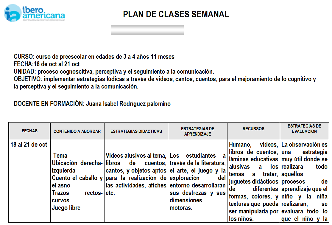 planes de clases