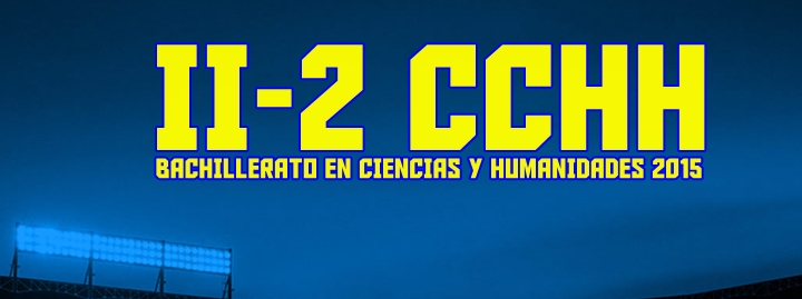 II-2 CIENCIAS Y HUMANIDADES 2015