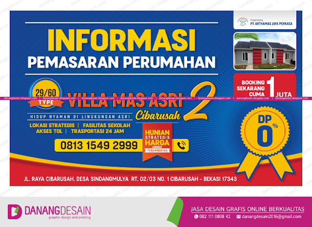 Contoh Desain Spanduk Banner Perumahan - Contoh Desain Banner Spanduk