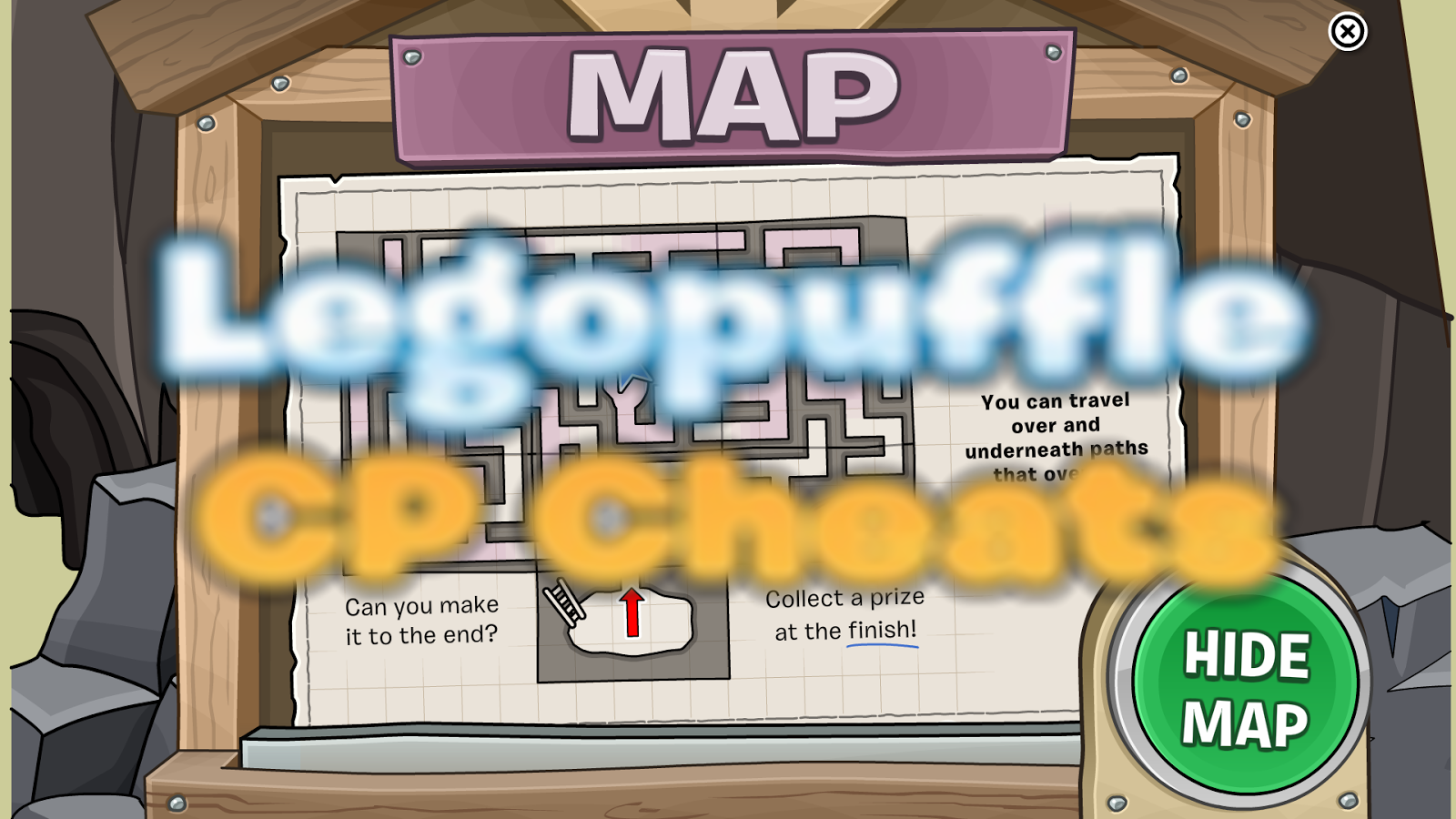 Grand Piece Fishman Cave Maze Map